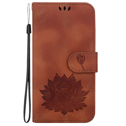 Lotus Embossed Leather Phone Case, For Samsung Galaxy S24 FE 5G