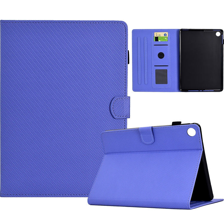 Solid Color Fiber Texture Smart Tablet Leather Case, Series 1