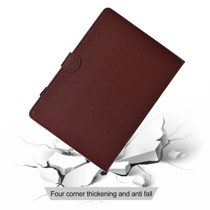 Solid Color Fiber Texture Smart Tablet Leather Case, Series 1