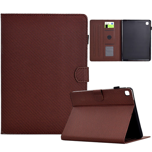 Solid Color Fiber Texture Smart Tablet Leather Case, Series 1