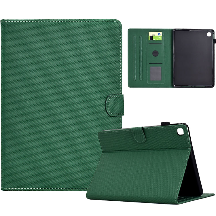 Solid Color Fiber Texture Smart Tablet Leather Case, Series 1