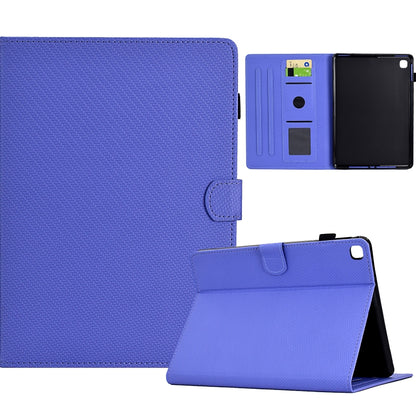 Solid Color Fiber Texture Smart Tablet Leather Case, Series 1