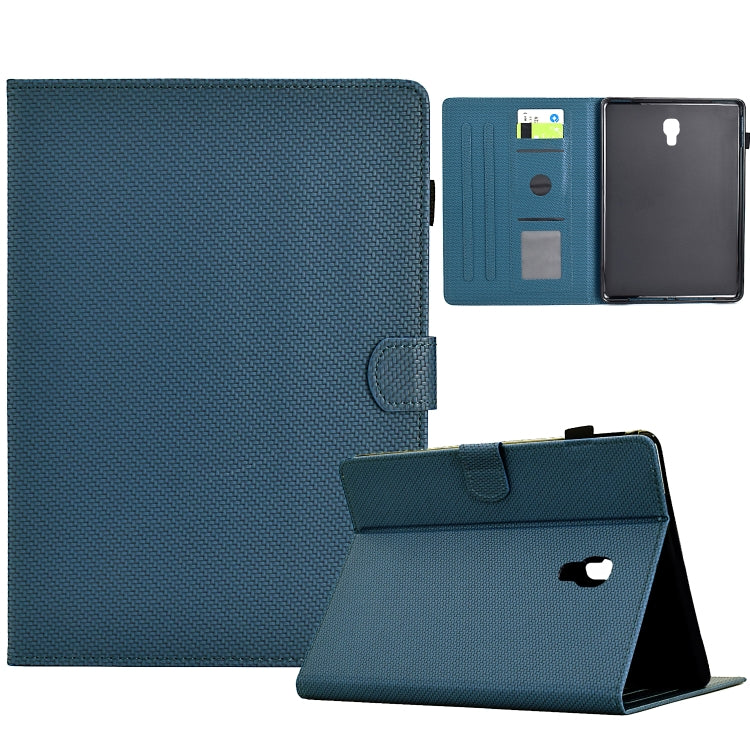 Solid Color Fiber Texture Smart Tablet Leather Case, Series 1