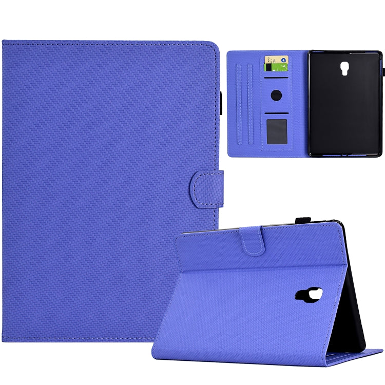 Solid Color Fiber Texture Smart Tablet Leather Case, Series 1