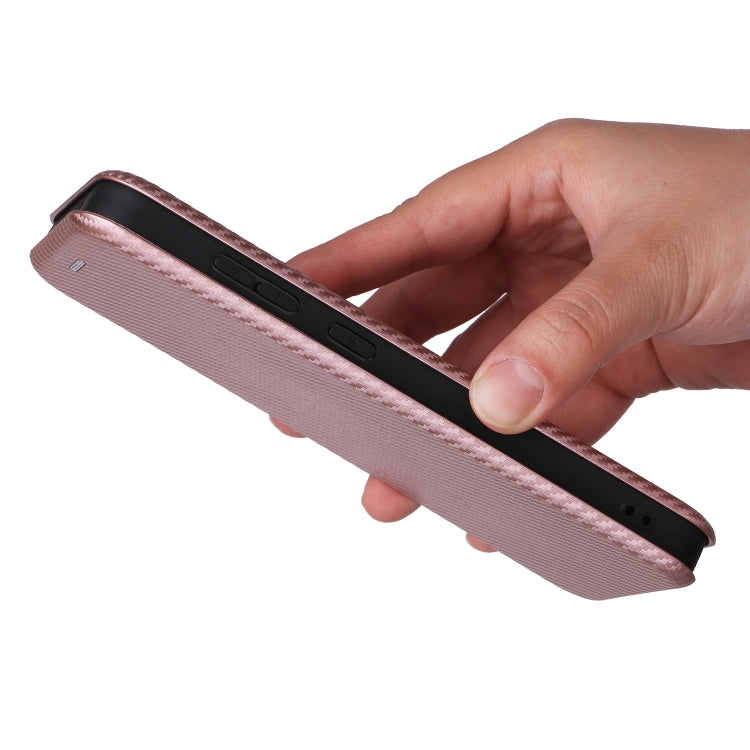 Carbon Fiber Texture Flip Leather Phone Case, For Samsung Galaxy S24 FE 5G