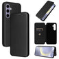 Carbon Fiber Texture Flip Leather Phone Case, For Samsung Galaxy S25+ 5G, For Samsung Galaxy S25 Ultra 5G, For Samsung Galaxy S24 FE 5G
