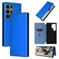 Carbon Fiber Texture Flip Leather Phone Case, For Samsung Galaxy S25+ 5G, For Samsung Galaxy S25 Ultra 5G, For Samsung Galaxy S24 FE 5G