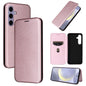 Carbon Fiber Texture Flip Leather Phone Case, For Samsung Galaxy S25 FE 5G, For Samsung Galaxy S25 Edge 5G, For Samsung Galaxy S25 5G, For Samsung Galaxy S25+ 5G
