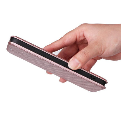 Carbon Fiber Texture Flip Leather Phone Case, For Samsung Galaxy S25 FE 5G, For Samsung Galaxy S25 Edge 5G, For Samsung Galaxy S25 5G, For Samsung Galaxy S25+ 5G