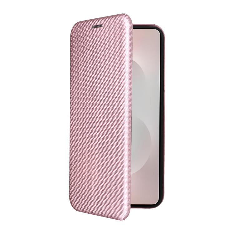 Carbon Fiber Texture Flip Leather Phone Case, For Samsung Galaxy S26 Edge 5G, For Samsung Galaxy S26 Ultra 5G, For Samsung Galaxy S26 5G, For Samsung Galaxy S25 FE 5G