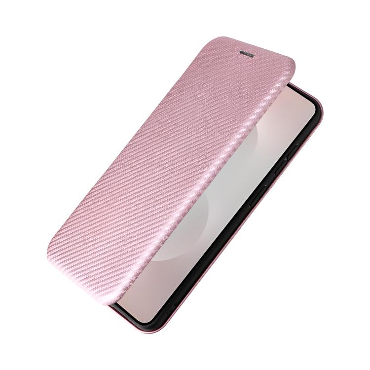 Carbon Fiber Texture Flip Leather Phone Case, For Samsung Galaxy S26 Edge 5G, For Samsung Galaxy S26 Ultra 5G, For Samsung Galaxy S26 5G, For Samsung Galaxy S25 FE 5G
