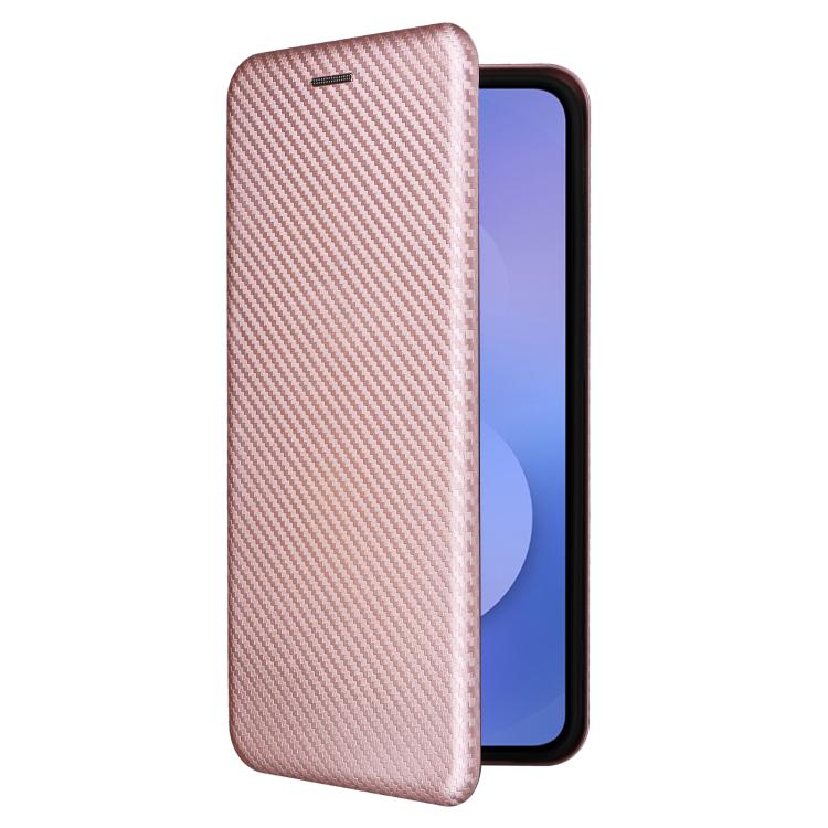 Carbon Fiber Texture Flip Leather Phone Case, For Galaxy S26 FE 5G, For Samsung Galaxy S26+ 5G, For Samsung Galaxy S26 Edge 5G, For Samsung Galaxy S26 Ultra 5G