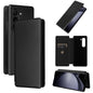 Carbon Fiber Texture Flip Leather Phone Case