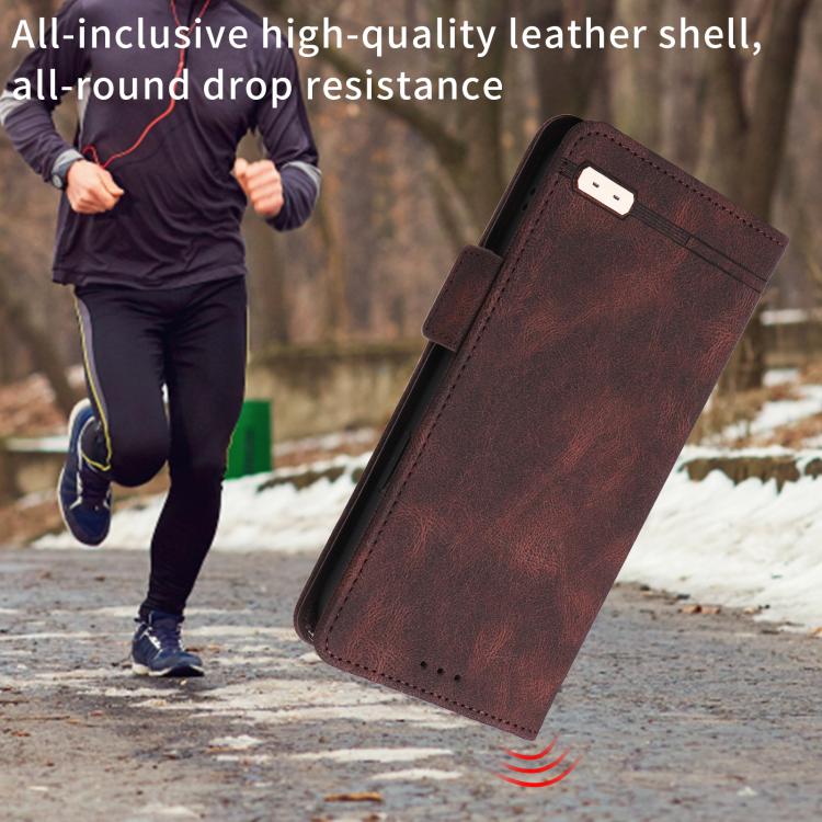 Magnetic Clasp Leather Phone Case, For Samsung Galaxy Z Fold7 5G, For Samsung Galaxy Z Fold6