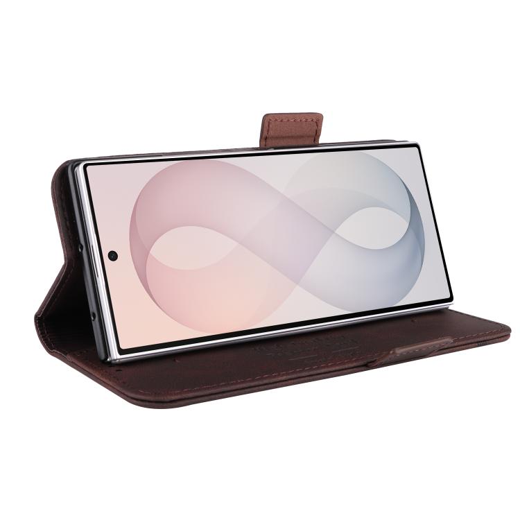 Magnetic Clasp Leather Phone Case, For Galaxy Z Fold8 Ultra 5G, For Samsung Galaxy Z Fold7 5G, For Samsung Galaxy Z Fold6