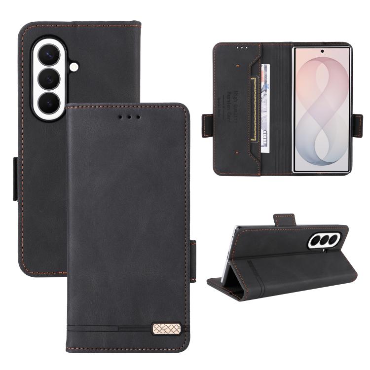 Magnetic Clasp Leather Phone Case, For Galaxy Z Fold8 Ultra 5G, For Samsung Galaxy Z Fold7 5G, For Samsung Galaxy Z Fold6