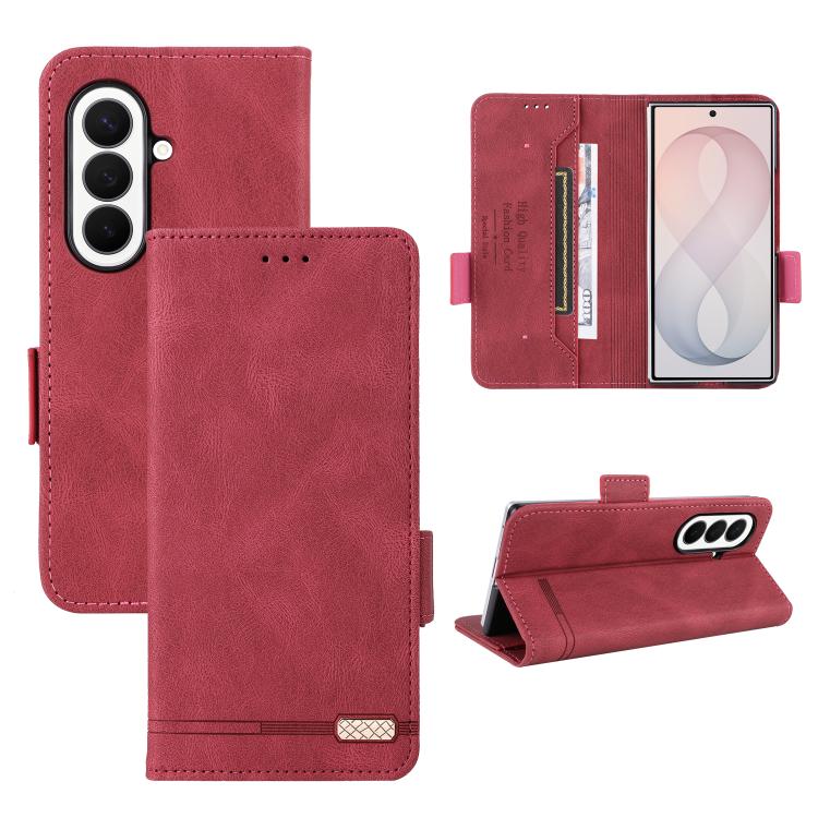 Magnetic Clasp Leather Phone Case, For Galaxy Z Fold8 Ultra 5G, For Samsung Galaxy Z Fold7 5G, For Samsung Galaxy Z Fold6