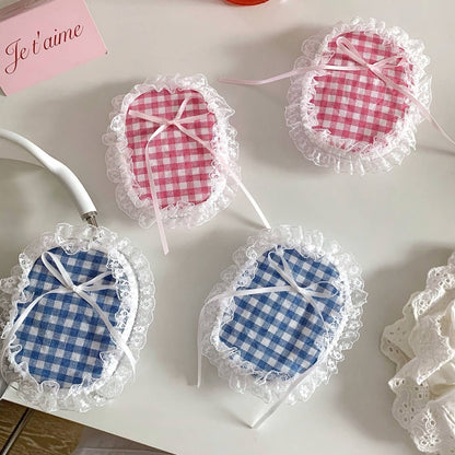 Headphones Lattice Lace Protective Case, For Apple AirPods Max