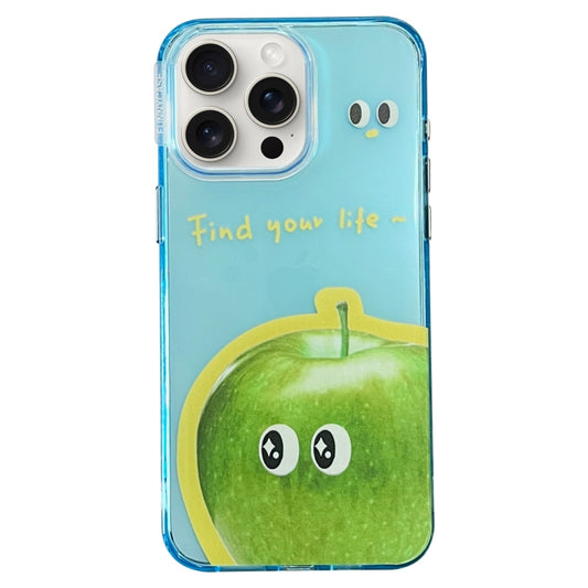 Fruit Pattern PC + TPU Transparent Phone Case