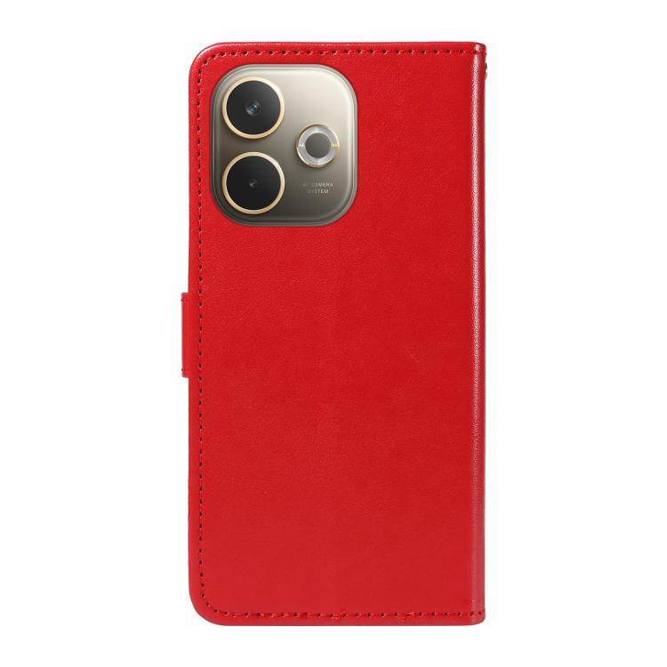 Cat and Bee Embossed Flip Leather Phone Case, For OPPO A5 Pro 5G Global, For OPPO Reno12 Pro 5G Global, For OPPO Reno12 5G Global