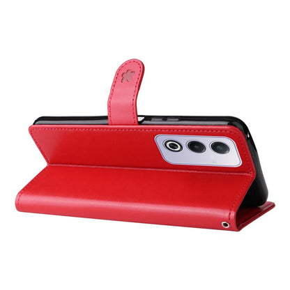 Cat and Bee Embossed Flip Leather Phone Case, For OPPO K12X 5G Global, For OPPO A5 Pro 5G Global, For OPPO Reno12 Pro 5G Global, For OPPO Reno12 5G Global