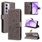 Cat and Bee Embossed Flip Leather Phone Case, For OPPO K12X 5G Global, For OPPO A5 Pro 5G Global, For OPPO Reno12 Pro 5G Global, For OPPO Reno12 5G Global