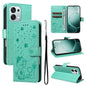 Cat and Bee Embossed Flip Leather Phone Case, For OPPO A6 Pro 4G / 5G Global, For OPPO Find X9 Pro, For OPPO A60 5G Global / A40 4G Global, For OPPO K12X 5G Global