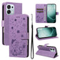 Cat and Bee Embossed Flip Leather Phone Case, For OPPO A6 Pro 4G / 5G Global, For OPPO Find X9 Pro, For OPPO A60 5G Global / A40 4G Global, For OPPO K12X 5G Global