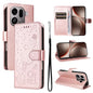 Cat and Bee Embossed Flip Leather Phone Case, For OPPO A6 Pro 4G / 5G Global, For OPPO Find X9 Pro, For OPPO A60 5G Global / A40 4G Global, For OPPO K12X 5G Global