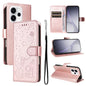 Cat and Bee Embossed Flip Leather Phone Case, For OPPO A6X 5G / A6 5G, For OPPO Reno15 Pro 5G Global, For OPPO Reno15 5G Global, For OPPO Find X9