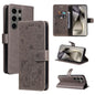 Cat and Bee Embossed Flip Leather Phone Case, For Samsung Galaxy S25 FE 5G, For Samsung Galaxy S25 / S24 5G, For Samsung Galaxy S25+ / S24+ 5G, For Samsung Galaxy S25 Ultra 5G