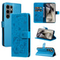 Cat and Bee Embossed Flip Leather Phone Case, For Samsung Galaxy S25 FE 5G, For Samsung Galaxy S25 / S24 5G, For Samsung Galaxy S25+ / S24+ 5G, For Samsung Galaxy S25 Ultra 5G