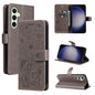Cat and Bee Embossed Flip Leather Phone Case, For Samsung Galaxy S25 FE 5G, For Samsung Galaxy S25 / S24 5G, For Samsung Galaxy S25+ / S24+ 5G, For Samsung Galaxy S25 Ultra 5G