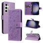 Cat and Bee Embossed Flip Leather Phone Case, For Samsung Galaxy S25 FE 5G, For Samsung Galaxy S25 / S24 5G, For Samsung Galaxy S25+ / S24+ 5G, For Samsung Galaxy S25 Ultra 5G