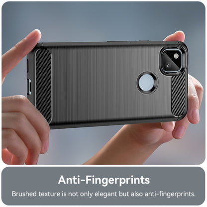 Carbon Fiber Brushed Texture TPU Phone Case