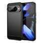 Carbon Fiber Brushed Texture TPU Phone Case, For Google Pixel 10a, For Google Pixel 10 Pro XL, For Google Pixel 10 Pro, For Google Pixel 10, For Google Pixel 9a, For Google Pixel 9 Pro XL, For Google Pixel 4a