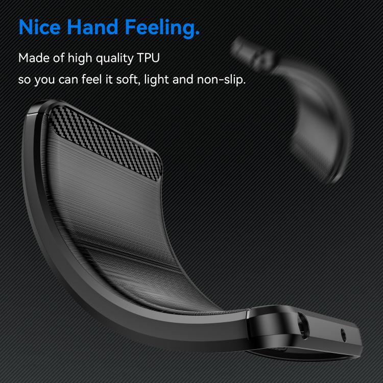 Carbon Fiber Brushed Texture TPU Phone Case, For Google Pixel 10a, For Google Pixel 10 Pro XL, For Google Pixel 10 Pro, For Google Pixel 10, For Google Pixel 9a, For Google Pixel 9 Pro XL, For Google Pixel 4a