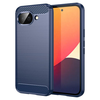 Carbon Fiber Brushed Texture TPU Phone Case, For Google Pixel 11 Pro XL, For Google Pixel 11, For Google Pixel 11 Pro, For Google Pixel 10a, For Google Pixel 10 Pro XL, For Google Pixel 10 Pro, For Google Pixel 10, For Google Pixel 9a