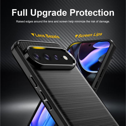 Carbon Fiber Brushed Texture TPU Phone Case, For Google Pixel 11 Pro XL, For Google Pixel 11, For Google Pixel 11 Pro, For Google Pixel 10a, For Google Pixel 10 Pro XL, For Google Pixel 10 Pro, For Google Pixel 10, For Google Pixel 9a