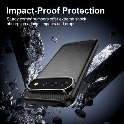 Carbon Fiber Brushed Texture TPU Phone Case, For Google Pixel 11 Pro XL, For Google Pixel 11, For Google Pixel 11 Pro, For Google Pixel 10a, For Google Pixel 10 Pro XL, For Google Pixel 10 Pro, For Google Pixel 10, For Google Pixel 9a