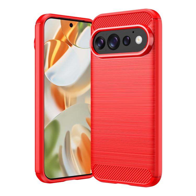 Carbon Fiber Brushed Texture TPU Phone Case, For Google Pixel 11 Pro XL, For Google Pixel 11, For Google Pixel 11 Pro, For Google Pixel 10a, For Google Pixel 10 Pro XL, For Google Pixel 10 Pro, For Google Pixel 10, For Google Pixel 9a