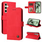 Skin Feel Life Tree Metal Button Leather Phone Case, For Samsung Galaxy S25 Ultra 5G, For Samsung Galaxy S24 FE 5G