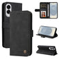 Skin Feel Life Tree Metal Button Leather Phone Case, For Samsung Galaxy S26 5G, For Samsung Galaxy S25 Edge 5G, For Samsung Galaxy S25 5G, For Samsung Galaxy S25+ 5G