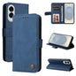 Skin Feel Life Tree Metal Button Leather Phone Case, For Samsung Galaxy S26 5G, For Samsung Galaxy S25 Edge 5G, For Samsung Galaxy S25 5G, For Samsung Galaxy S25+ 5G