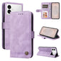Skin Feel Life Tree Metal Button Leather Phone Case, For Galaxy S26 FE 5G, For Samsung Galaxy S26+ 5G, For Samsung Galaxy S26 Edge 5G, For Samsung Galaxy S26 Ultra 5G