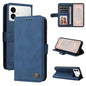 Skin Feel Life Tree Metal Button Leather Phone Case, For Galaxy S26 FE 5G, For Samsung Galaxy S26+ 5G, For Samsung Galaxy S26 Edge 5G, For Samsung Galaxy S26 Ultra 5G