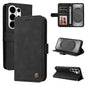 Skin Feel Life Tree Metal Button Leather Phone Case, For Galaxy S26 FE 5G, For Samsung Galaxy S26+ 5G, For Samsung Galaxy S26 Edge 5G, For Samsung Galaxy S26 Ultra 5G