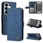 Skin Feel Life Tree Metal Button Leather Phone Case, For Galaxy S26 FE 5G, For Samsung Galaxy S26+ 5G, For Samsung Galaxy S26 Edge 5G, For Samsung Galaxy S26 Ultra 5G