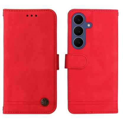 Skin Feel Life Tree Metal Button Leather Phone Case, For Galaxy S26 FE 5G, For Samsung Galaxy S26+ 5G, For Samsung Galaxy S26 Edge 5G, For Samsung Galaxy S26 Ultra 5G