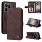 Skin Feel Life Tree Metal Button Leather Phone Case, For Galaxy S27 Ultra 5G, For Galaxy S27 Pro 5G, For Galaxy S27 5G, For Galaxy S27+ 5G